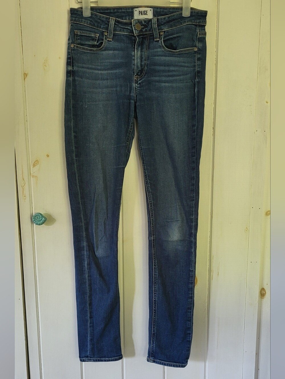 Paige Skyline Skinny Jeans Size 27